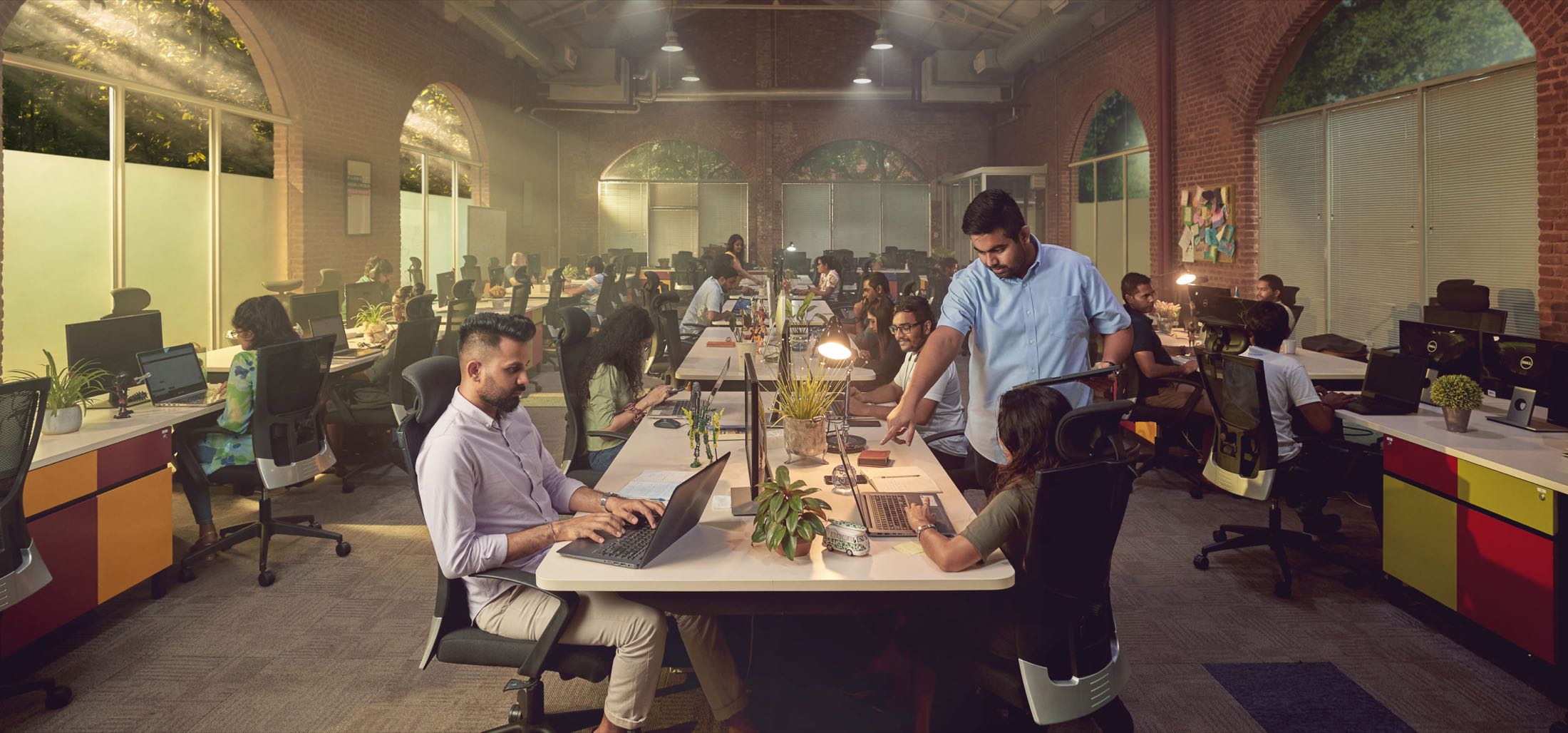 The Surge engineering floor in Colombo